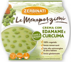 FRESH SOUP - Pureed Edamame Bean and Turmeric